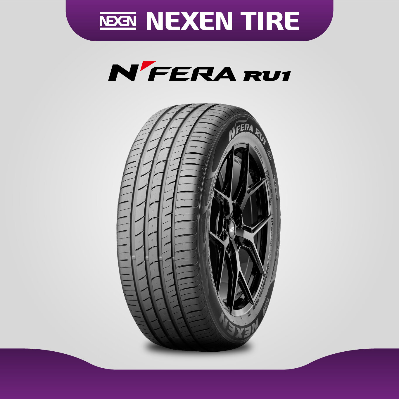 [บริการติดตั้ง] 225/55R19 ยางรถยนต์ NEXEN รุ่น N'FERA-RU1 (สอบถามสต็อกก่อนสั่งซื้อ) ราคา 7,409 บาท*ส่งฟรี