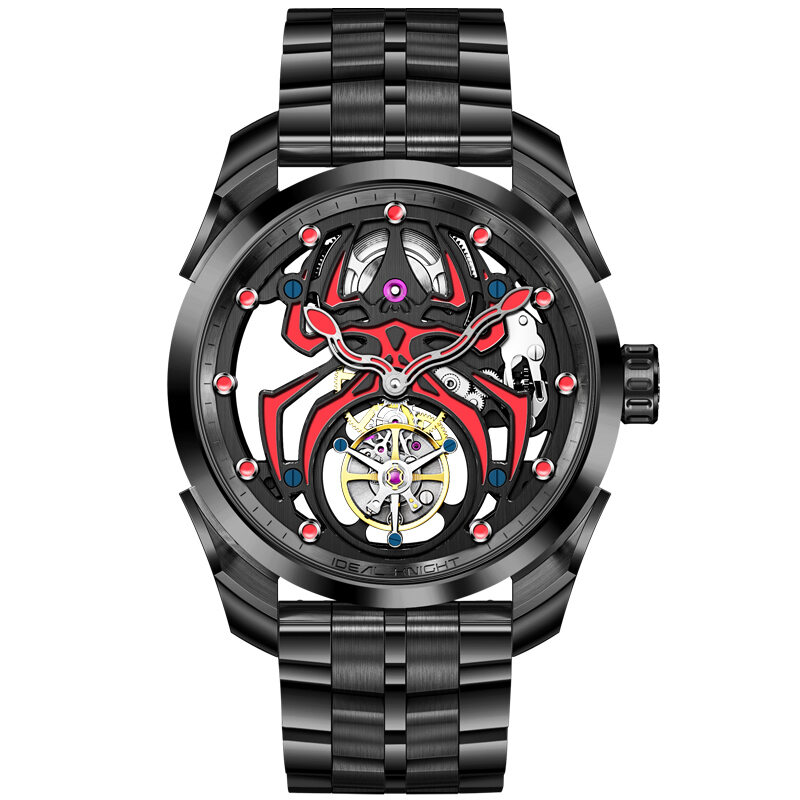 OUPINKE | Self-Developed Movement Spider Luminous Series Tourbillon Open Heart Watch ราคา 38,613 บาท*ส่งฟรี