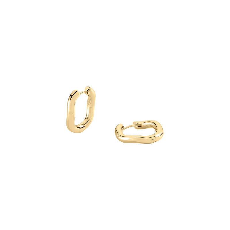 AGATHA | Custom Plain Hoop Earrings French Luxury Design ราคา 2,579 บาท*ส่งฟรี
