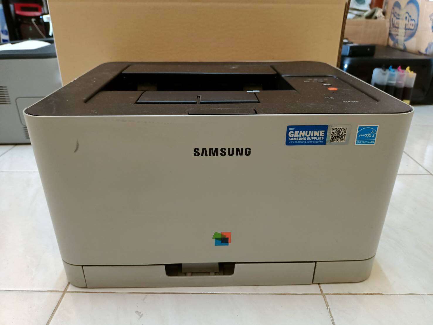 Laser SAMSUNG Color CLP365 มือสอง พร้อมใช้ Lazada.co.th