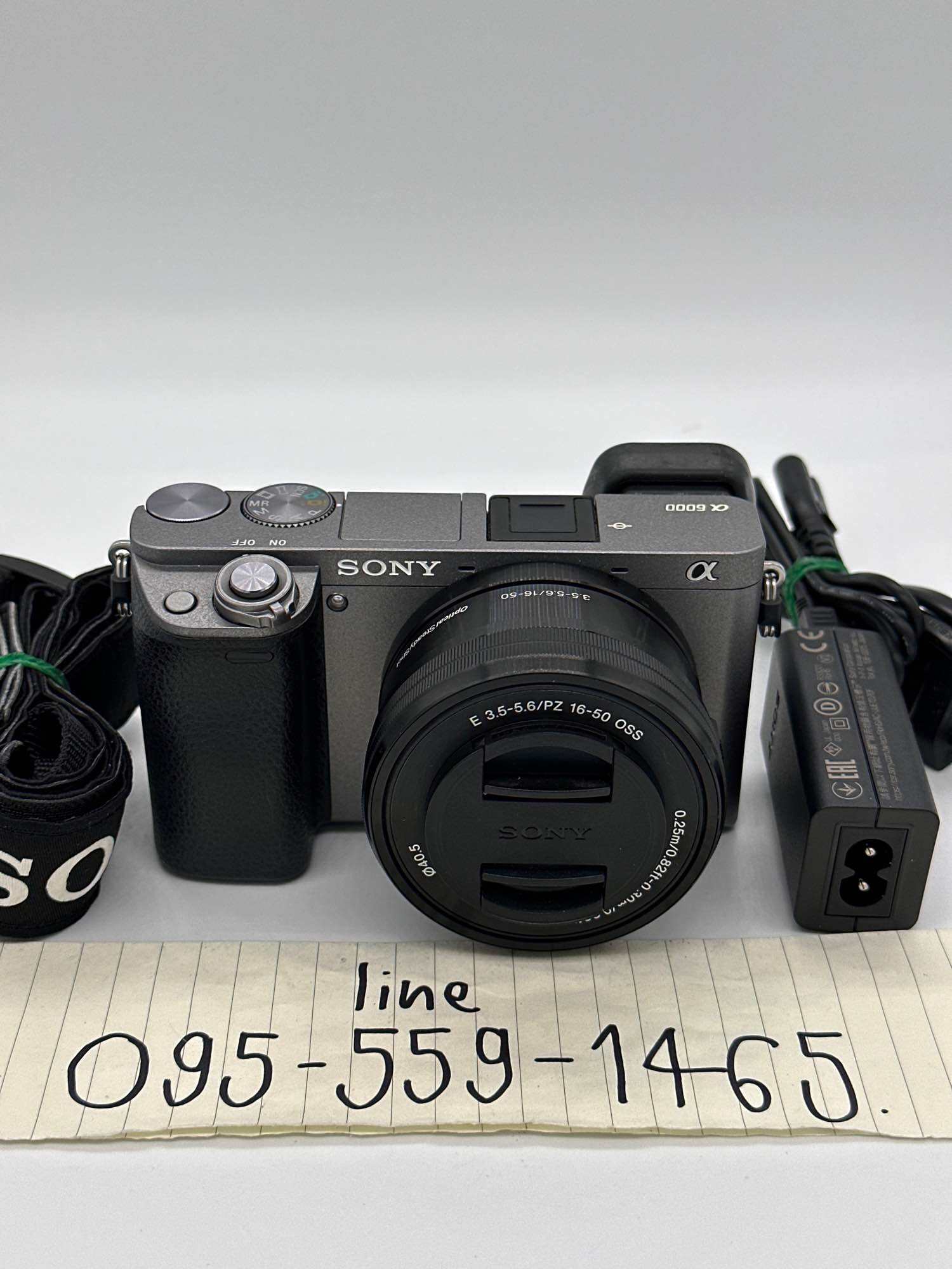 (สินค้ามือ2) กล้อง Sony A6000 Lens 1650 wifi จอดึงออกมาได้ ชัตเตอร์ 1