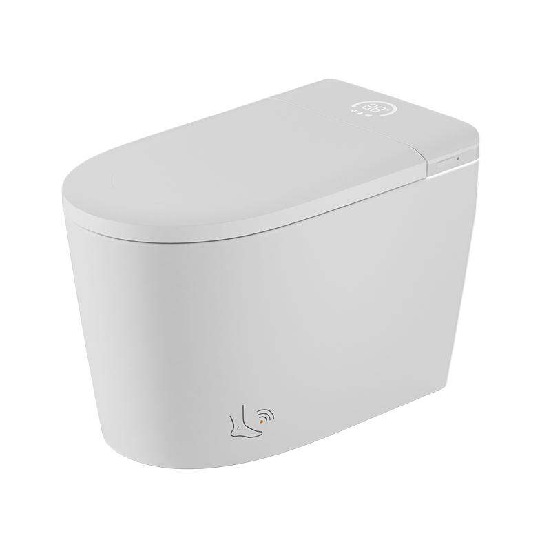 SSWW | Smart Toilet with Water Pressure Free, Foot Sensor Flush, Odor Removal, and AI Temperature Control ราคา 16,396 บาท*ส่งฟรี