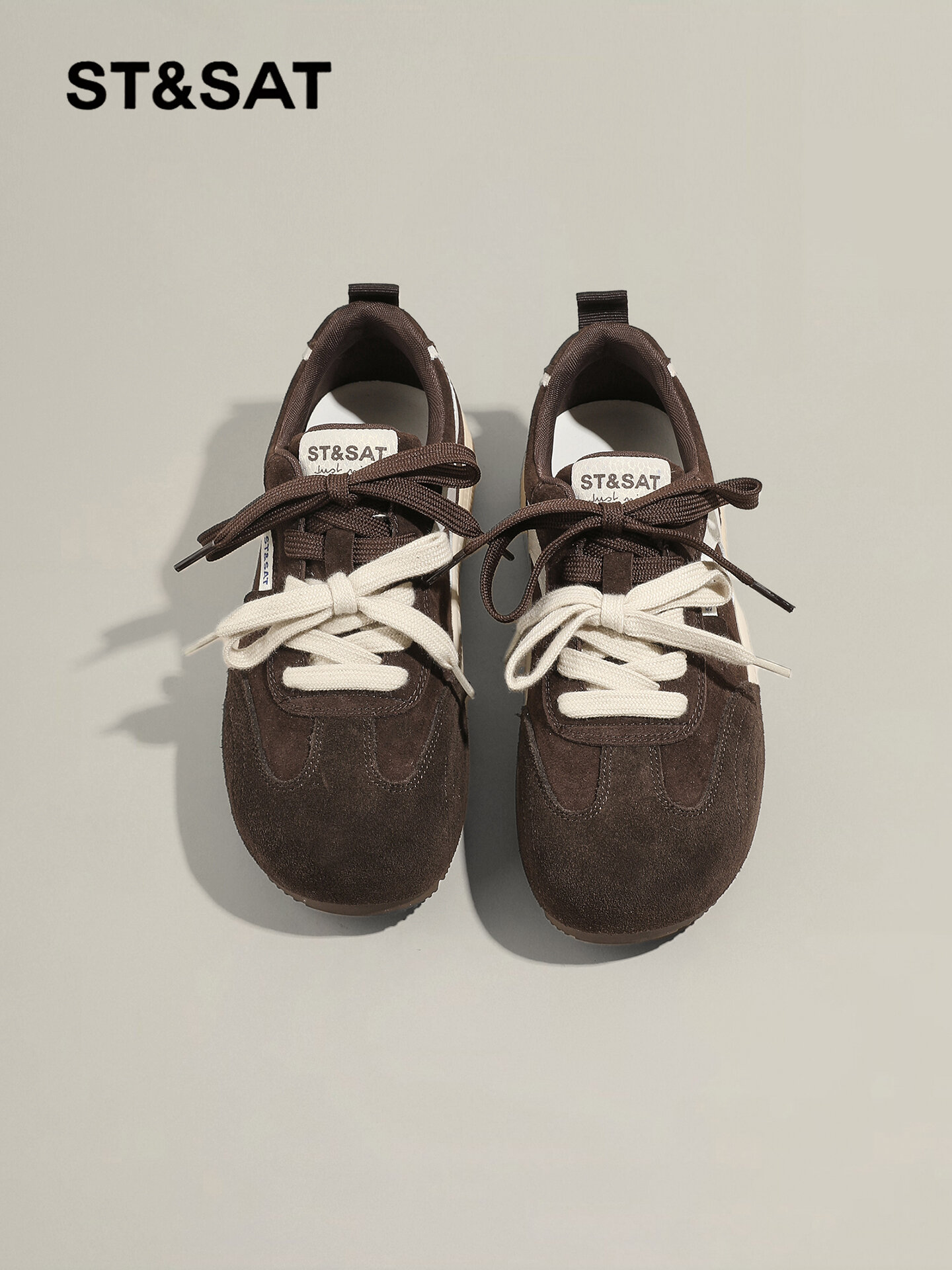 ST&SAT | Comfortable Stylish Thick Sole Casual Sports Shoes ราคา 2,923 บาท*ส่งฟรี