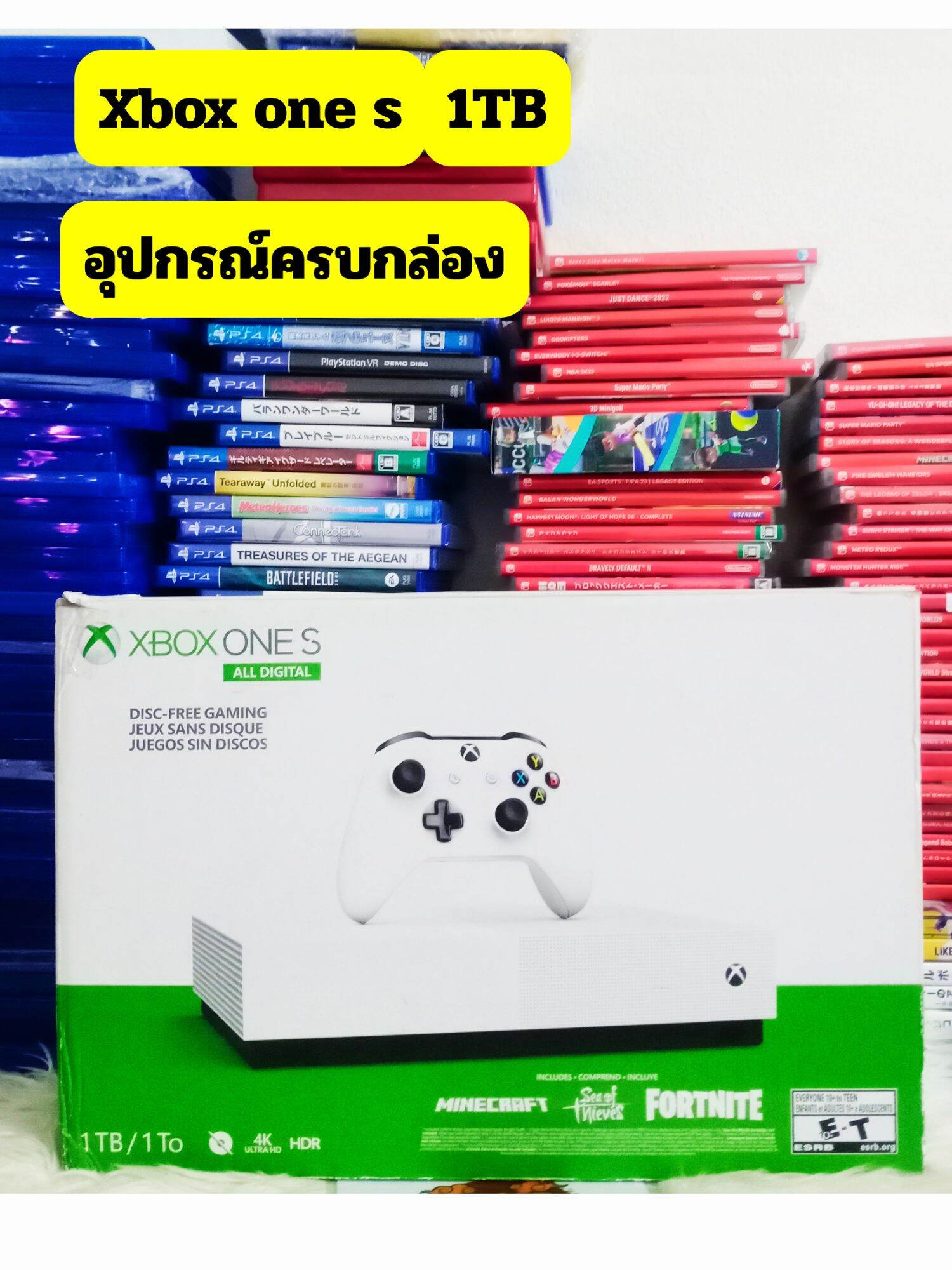 Game Consoles Xbox Series S, Xbox One, Xbox One S, Xbox One X ราคา 6,244 บาท*ส่งฟรี