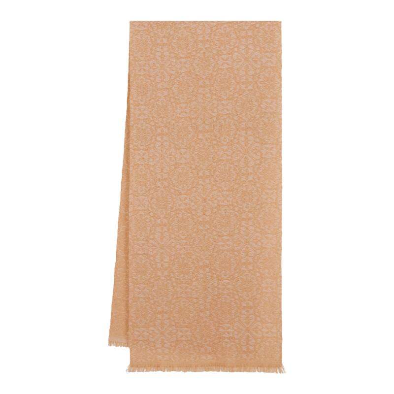 EP YAYING | Knit Textured Silk Wool Wide Scarf ราคา 16,757 บาท*ส่งฟรี
