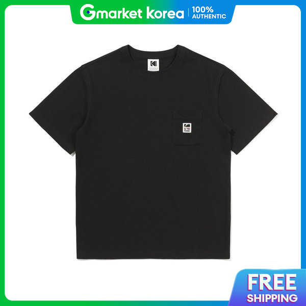 Kodak | Kodak Apparel Rainbow Sorona Pocket Short-Sleeve T-Shirt Black K6223Lrs15Blk ราคา 1,292 บาท*ส่งฟรี