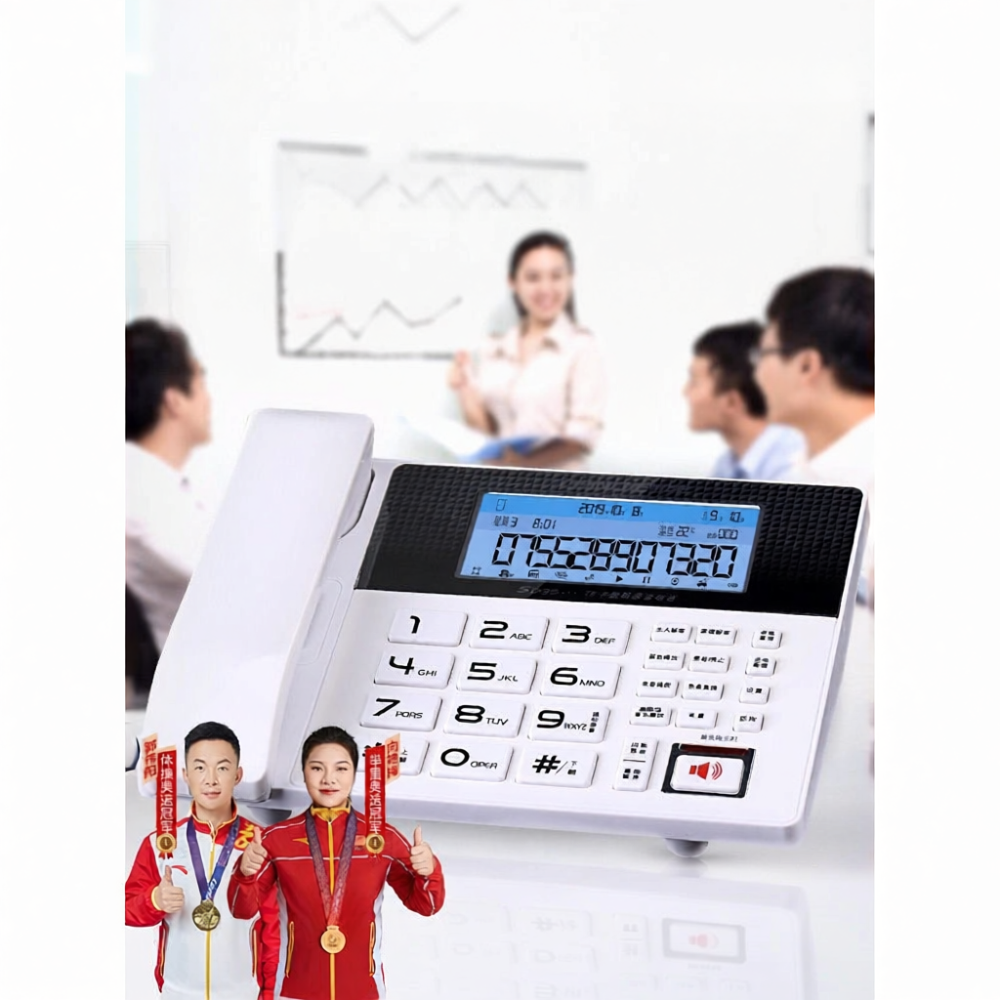 CHINOE | Smart Recording Desktop Telephone High Capacity Voice Messaging ราคา 2,663 บาท*ส่งฟรี