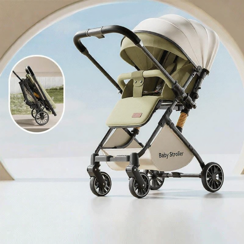 AOBIXIONG | Bidirectional Adjustable Stroller Baby Carriage