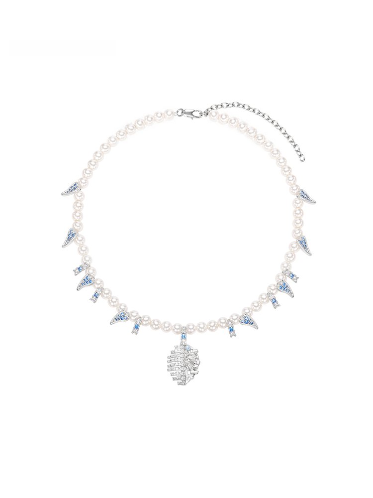 [LNERATO | LNERATO Luna Yeletto New Era Girl Series Turtle Back Leaf Pearl Necklace Personality High End Clavicle Chain Original Design Fresh Out,LNERATO | LNERATO Luna Yeletto New Era Girl Series Turtle Back Leaf Pearl Necklace Personality High End Clavi ราคา 3,830 บาท*ส่งฟรี