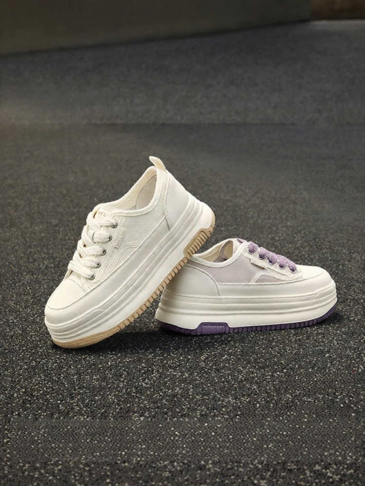 belle | Chunky Sole Plimsolls Women White ราคา 3,781 บาท*ส่งฟรี