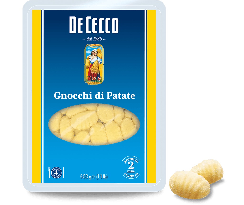 🇮🇹 Gnocchi di Patate ตรา De Cecco pasta พาสต้า ย้อกกี้ 500g