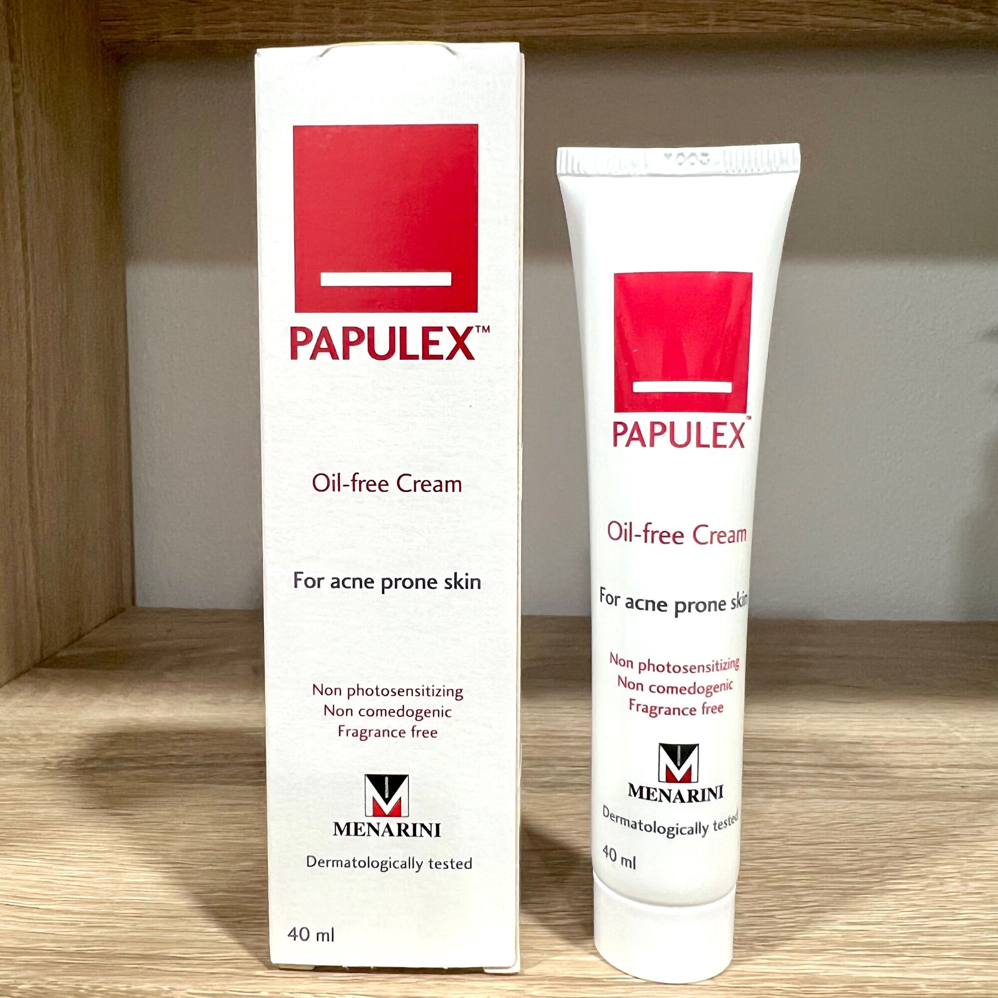 Papulex oilFree Cream 40ml Exp.2024 Lazada.co.th