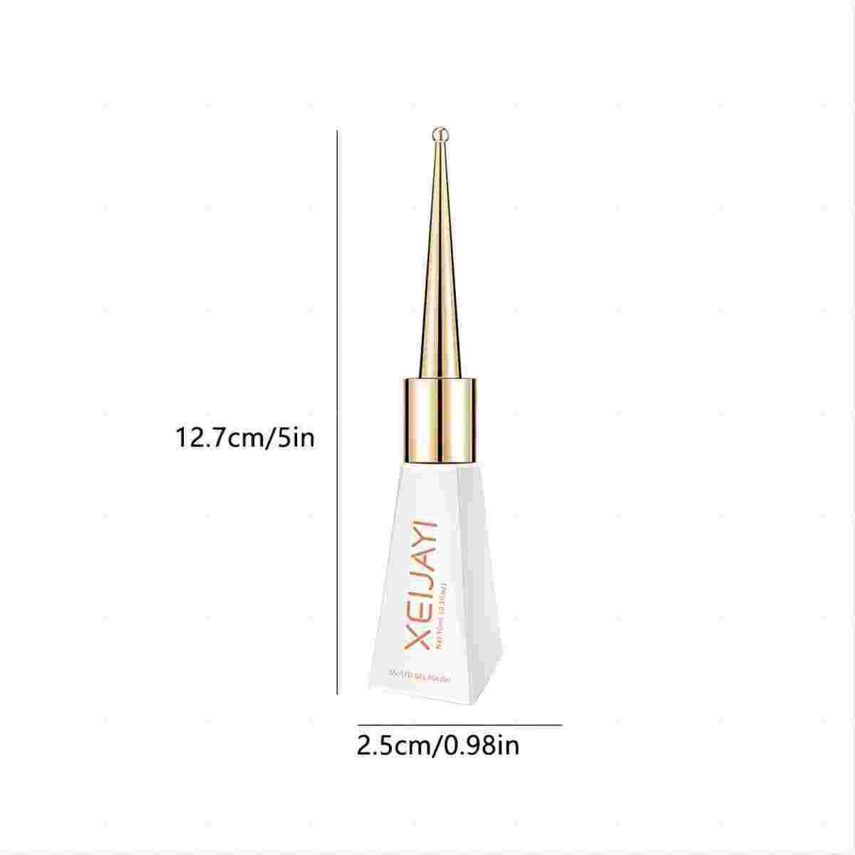 [10ml] ยาทาเล็บเจล สีเจล เมทาลิก เนื้อเงิน สีที่ตามหา ฮิตมากๆ (ต้องเข้าเครื่ิงอบเล็บให้สีแห้ง)