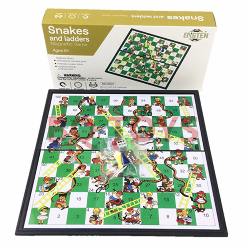 เกมกระดานสำหรับเด็กเกมหมากรุกแม่เหล็กกระดานหมากรุกพับได้9เกมหมากรุกภาษาอังกฤษ English BOARD Game