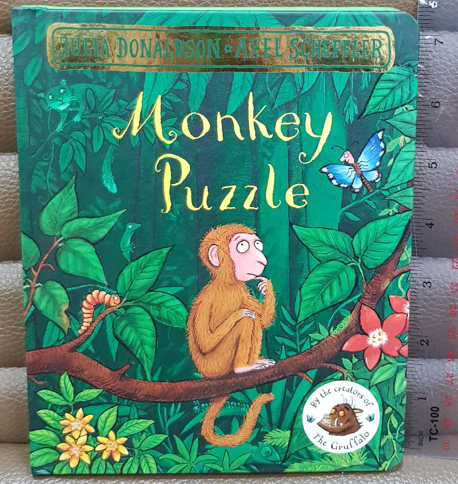 Monkey puzzle By Julia Donaldson ของแท้นำเข้าจากประเทศอังกฤษ กระดาษแข็งหนาทุกหน้า