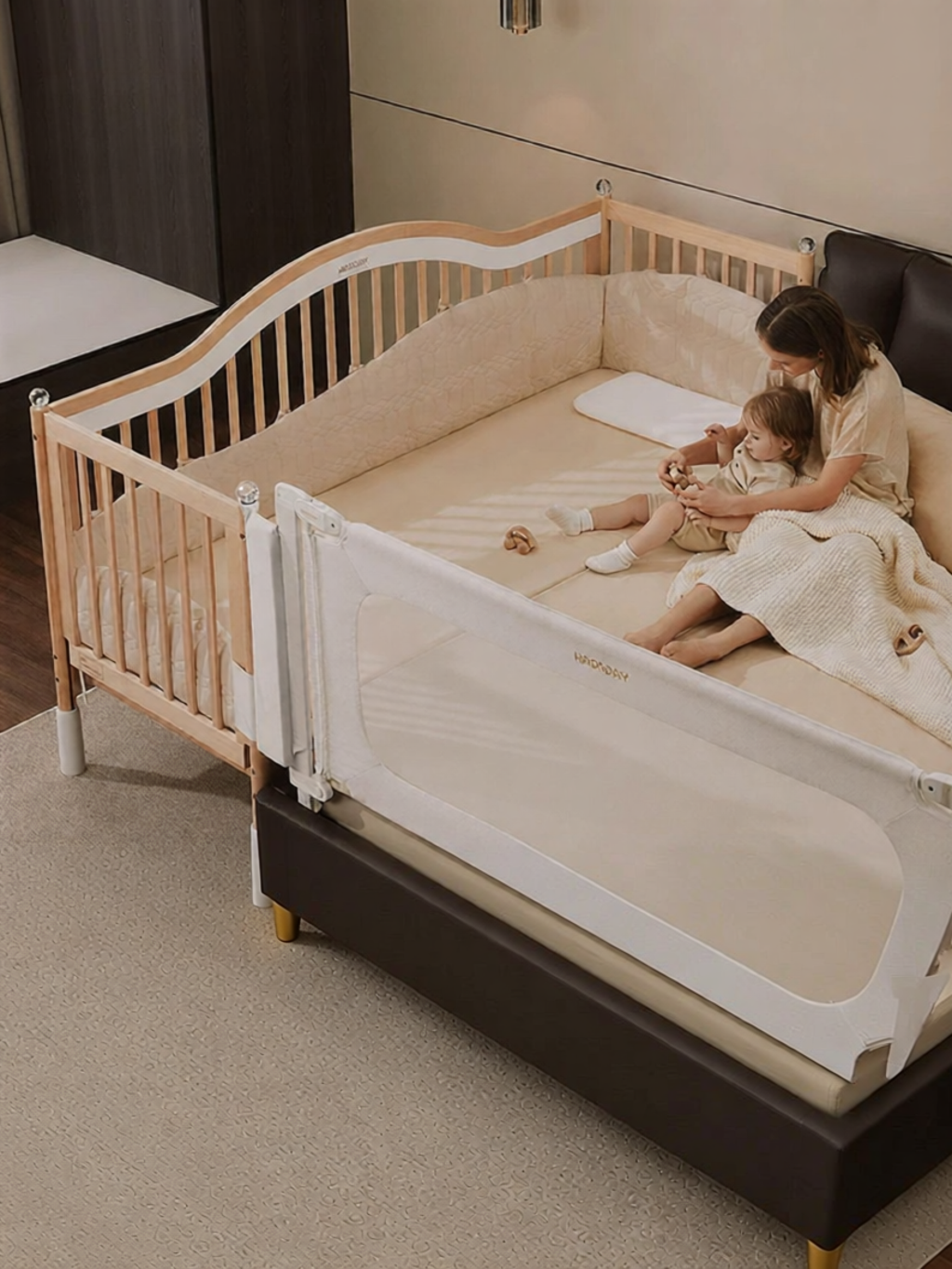 Hagaday | Expandable Baby Bed Side Extension ราคา 30,544 บาท*ส่งฟรี
