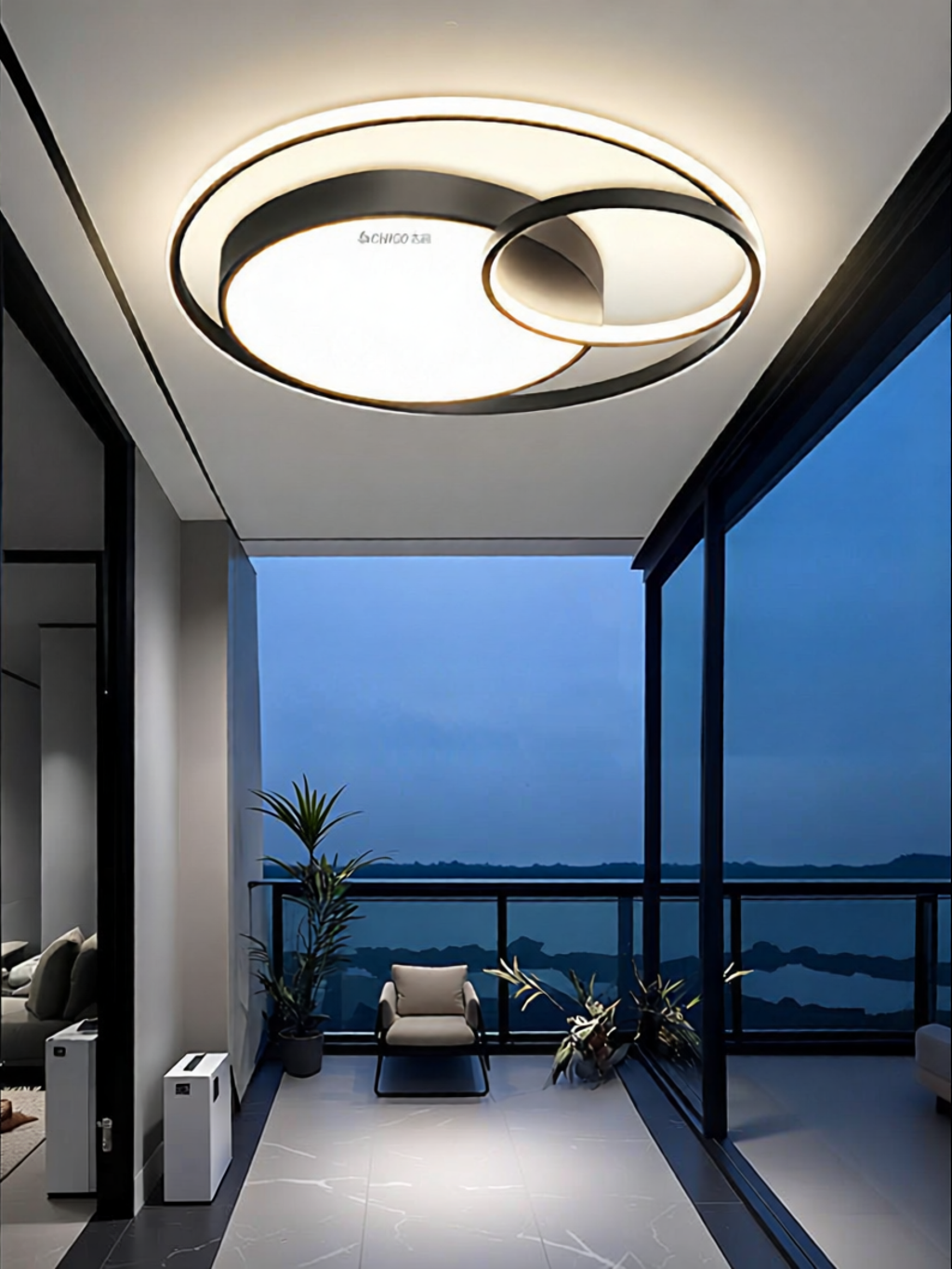 CHIGO | Balcony Suitable Round Anti-glare Full Spectrum Dustproof Fogproof Mosquito-Repellent Ceiling Light ราคา 2,879 บาท*ส่งฟรี