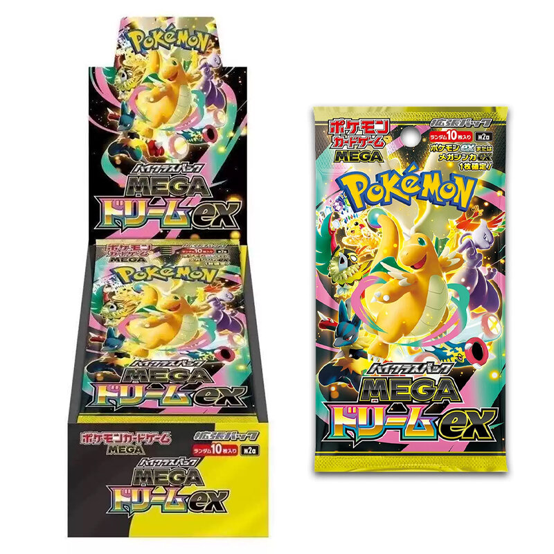 ของเล่นและของสะสม Kayou โป๊ก TCG l M2a รุ่น JP การ์ดสะสม กล่องสุ่ม กล่องเมก้าดรีม EX กล่องทอง บูสเตอร์แพ็ค ของขวัญวันเกิด ราคา 2,377 บาท*ส่งฟรี