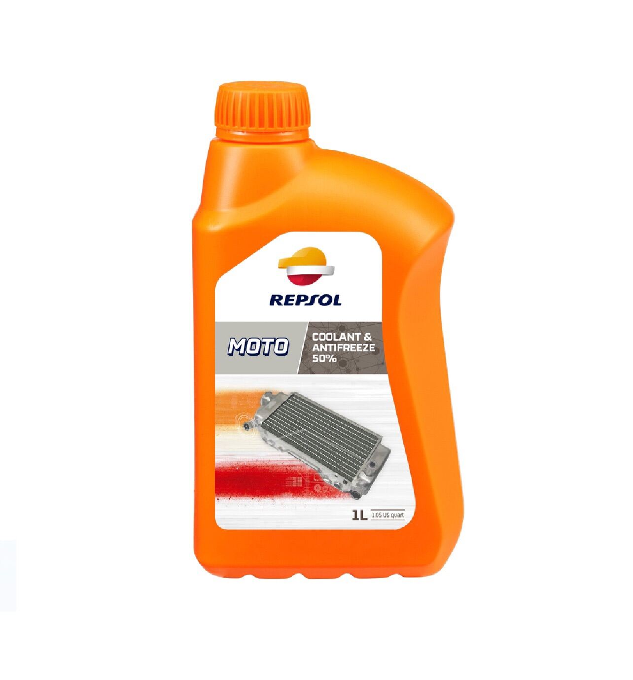 น้ำยาหล่อเย็นหม้อน้ำ REPSOL MOTO COOLANT & ANTIFREEZE 50%