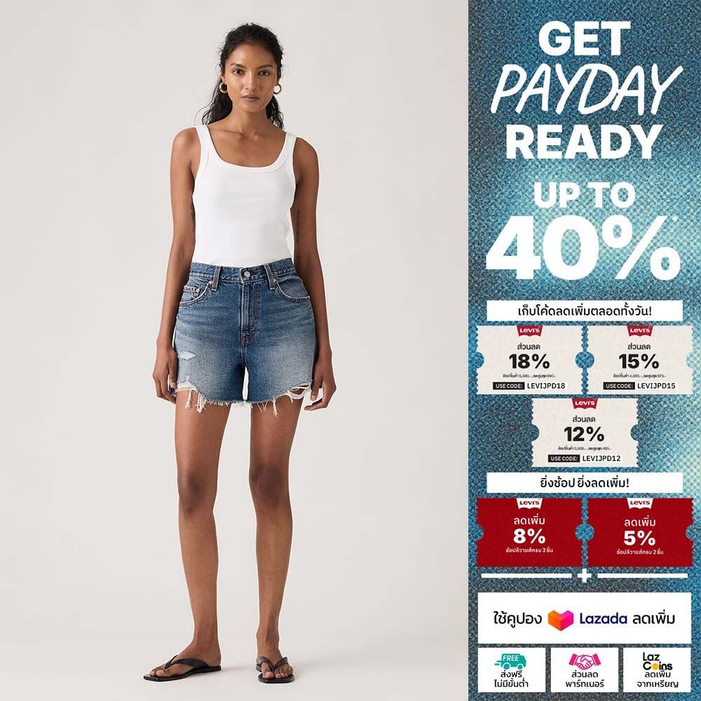 Levi's® Women's Ribcage Shorts ราคา 2,090 บาท*ส่งฟรี