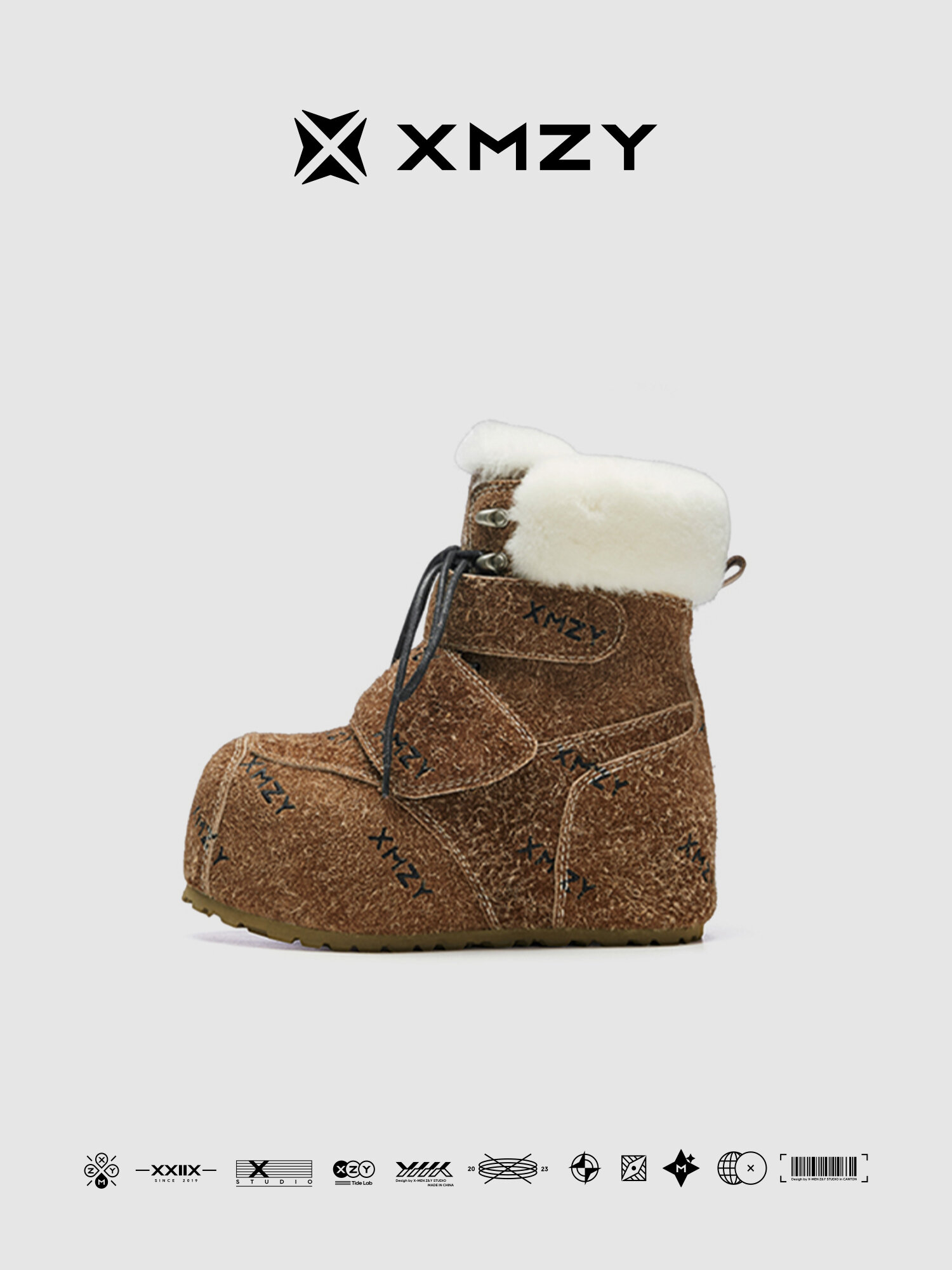 XMZY | Winter Fashion Wool Warm Snow Boots for Women ราคา 8,500 บาท*ส่งฟรี