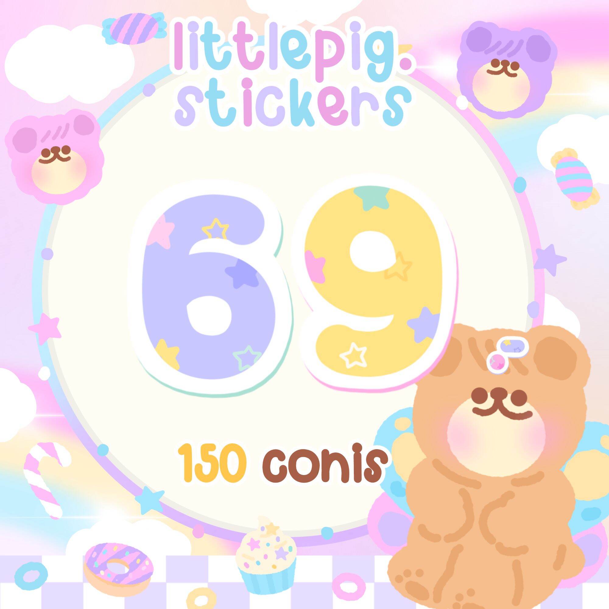 สติ๊กเกอร์ไลน์ สติกเกอร์ไลน์ ธีมไลน์ อิโมจิไลน์ เมโลดี้ไลน์ 150 เหรียญ เหรียญแท้ไม่มีหาย 🚫ส่งเป็นgift🚫 🌈 เหรียญแท้ ไม่มีหาย🌈 ราคา 75 บาท*ส่งฟรี