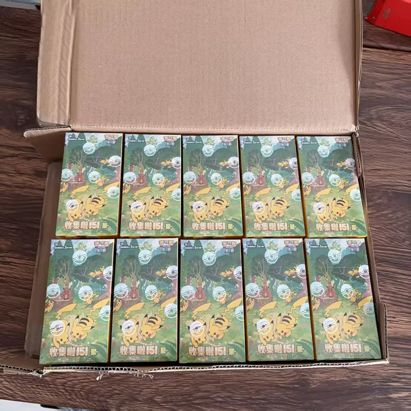 บอร์ดเกม การ์ดเกมเสริมทักษะ Kayou การ์ดเกมสะสม Ptcg Pkm ภาษาจีนตัวย่อ ซีรีส์ 151 กล่องสุ่ม ของสะสม ของขวัญสำหรับนักสะสมผู้ใหญ่ ราคา 8,073 บาท*ส่งฟรี