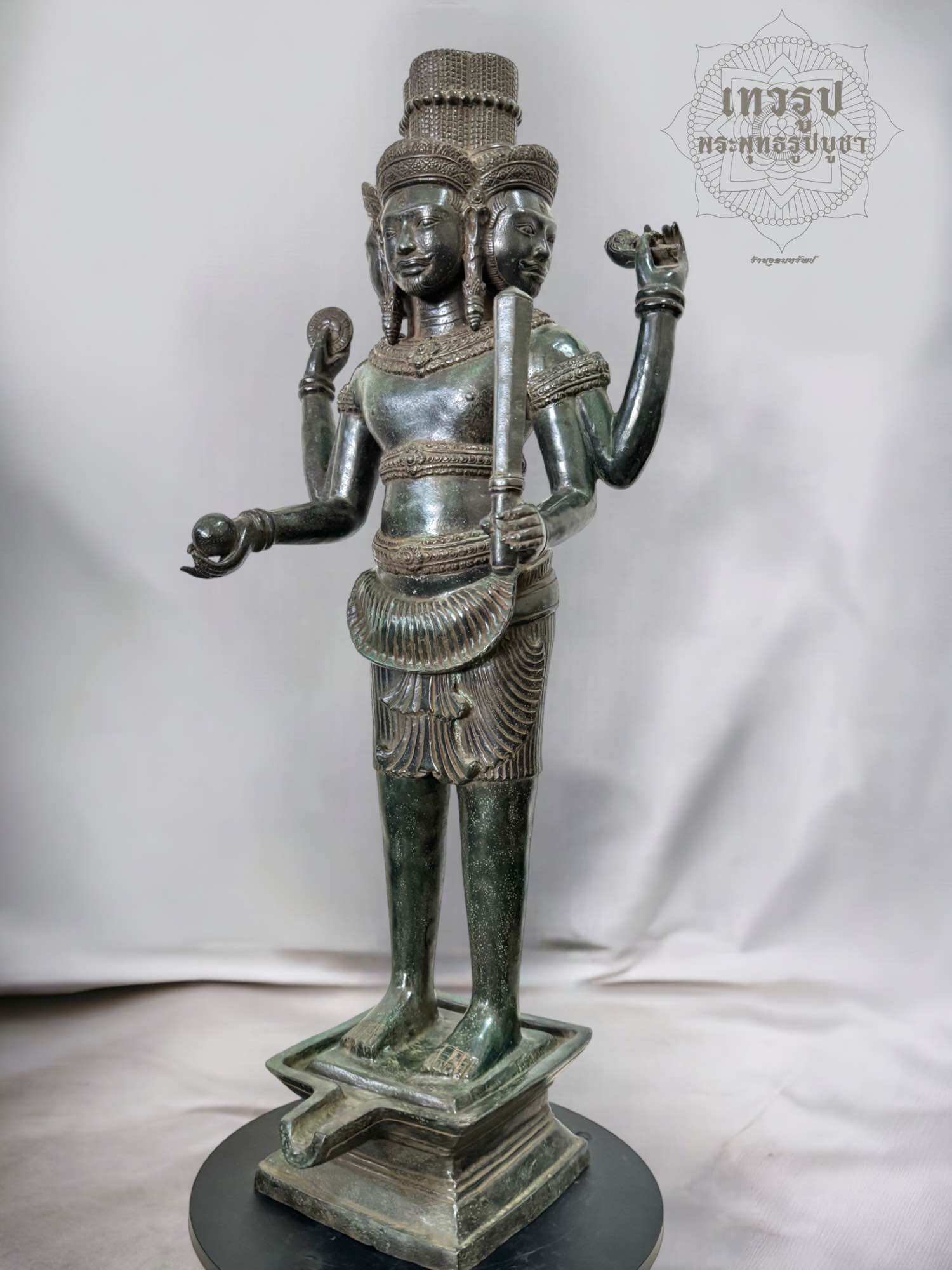 พระพรหม 4 หน้า 4 มือ องค์ใหญ่ สูง 97 เซนติเมตร ราคา 39,000 บาท*ส่งฟรี