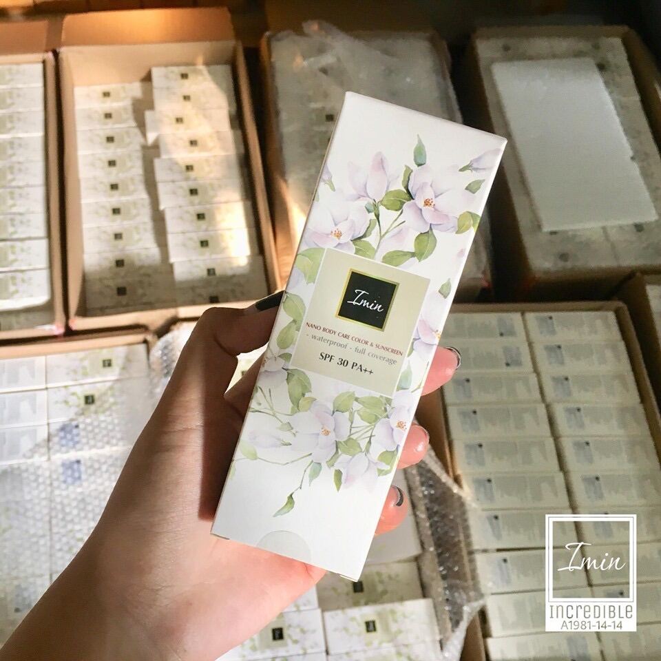 IMIN Nano body Care Color&Sunscreen SPF30 PA+++ (ของแท้ 100) ไอมิน นา