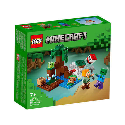 LEGO Minecraft 21240 The Swamp Adventure - GimmickToys - ThaiPick