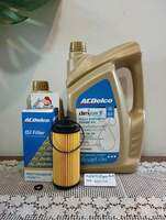 น้ำมันเครื่องAcdelco5w-30+กรองเครื่องเชฟโคโรลาโด้เทเลเบเซอร์