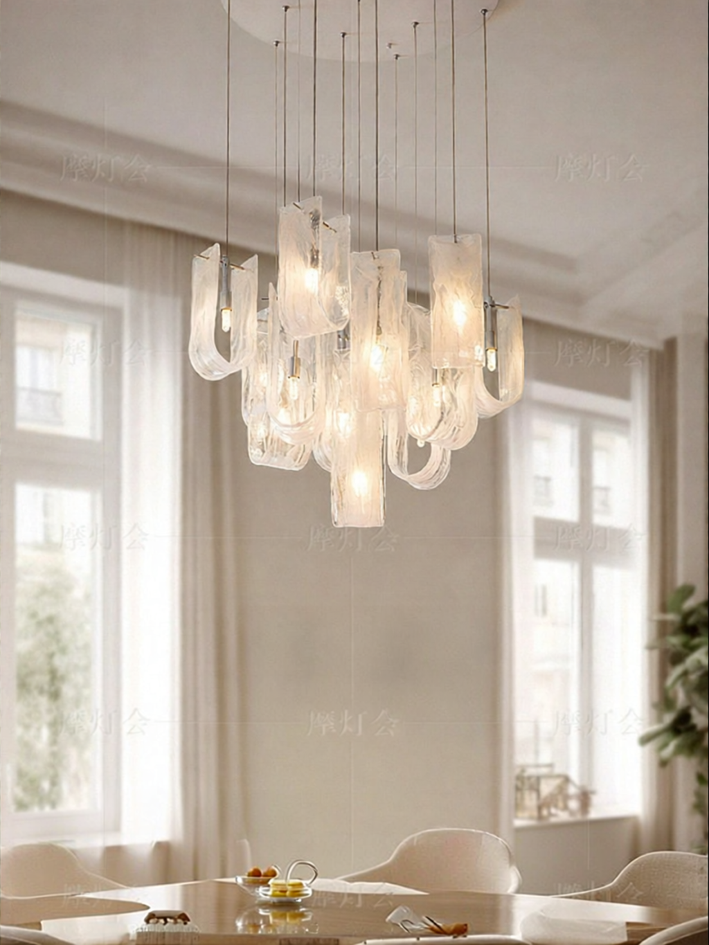 FANCY LAMP CLUB | Elegant Chandelier Light for Living Room ราคา 11,444 บาท*ส่งฟรี