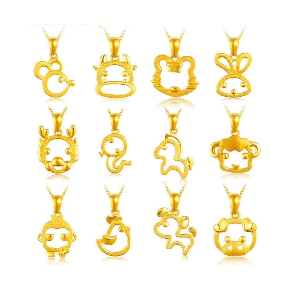 Zodiac Gold-plated Pendant