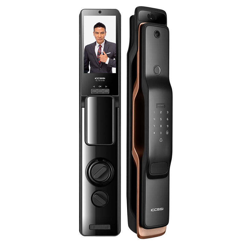 ICCSSI | Fingerprint Recognition Automatic 3D Face Recognition Password Entry Smart Lock ราคา 15,178 บาท*ส่งฟรี