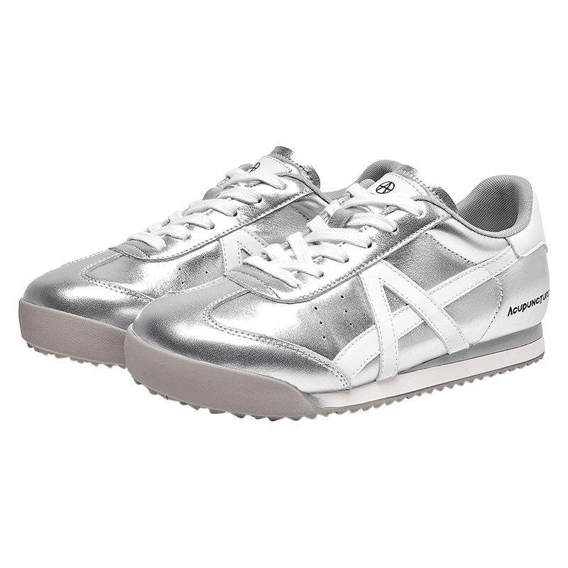 ACUPUNCTURE | Casual Flat Bottom Women's Deqin Shoes Versatile Agan Shoes Acupuncture Akepeite Circle Trendy New Style Leather Upgraded ราคา 2,837 บาท*ส่งฟรี