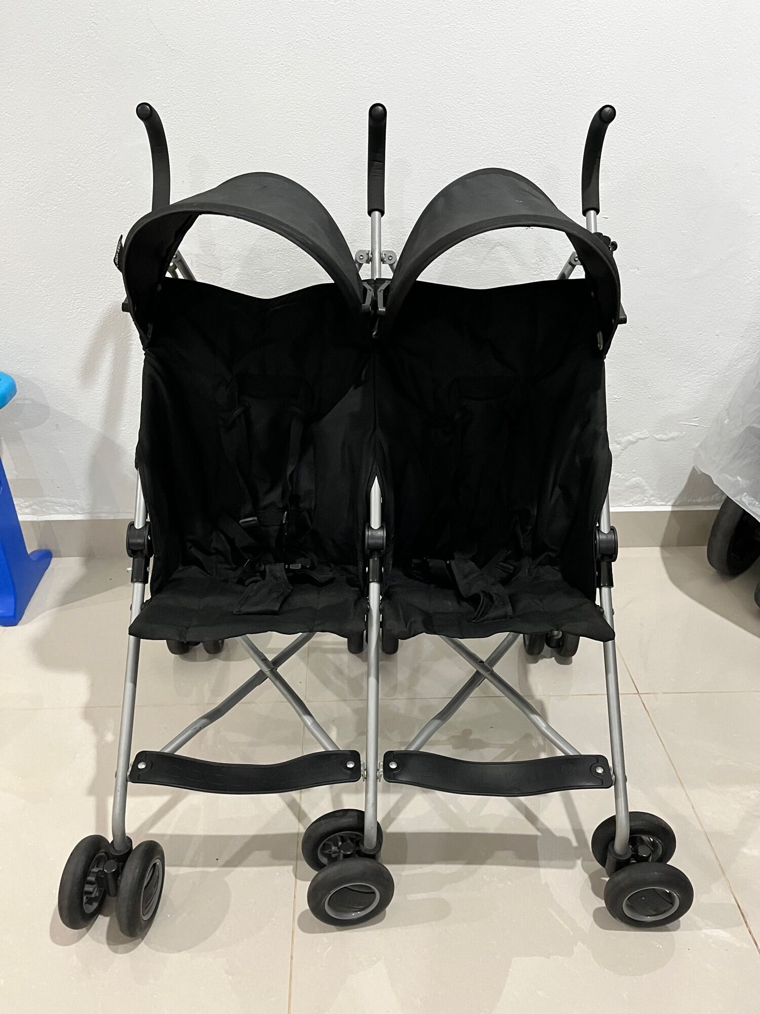 Second hand cheap double stroller