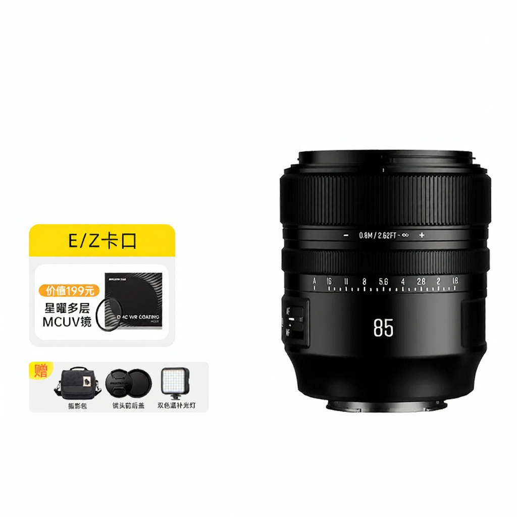 Brightin Star | Portrait Full-Frame Auto-Focus Fixed Lens 85mm F1.8 ราคา 13,352 บาท*ส่งฟรี