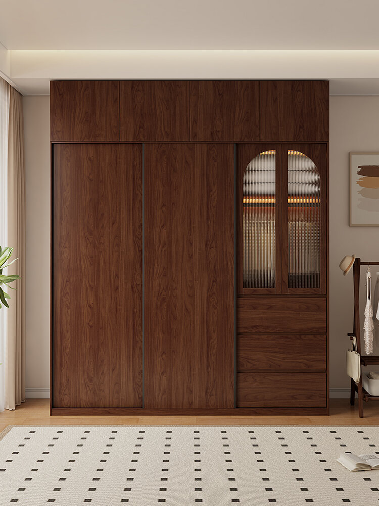 HAISHANGYUNJU | Maternal And Child Grade No Handle Wardrobe Sliding Door ราคา 46,209 บาท*ส่งฟรี