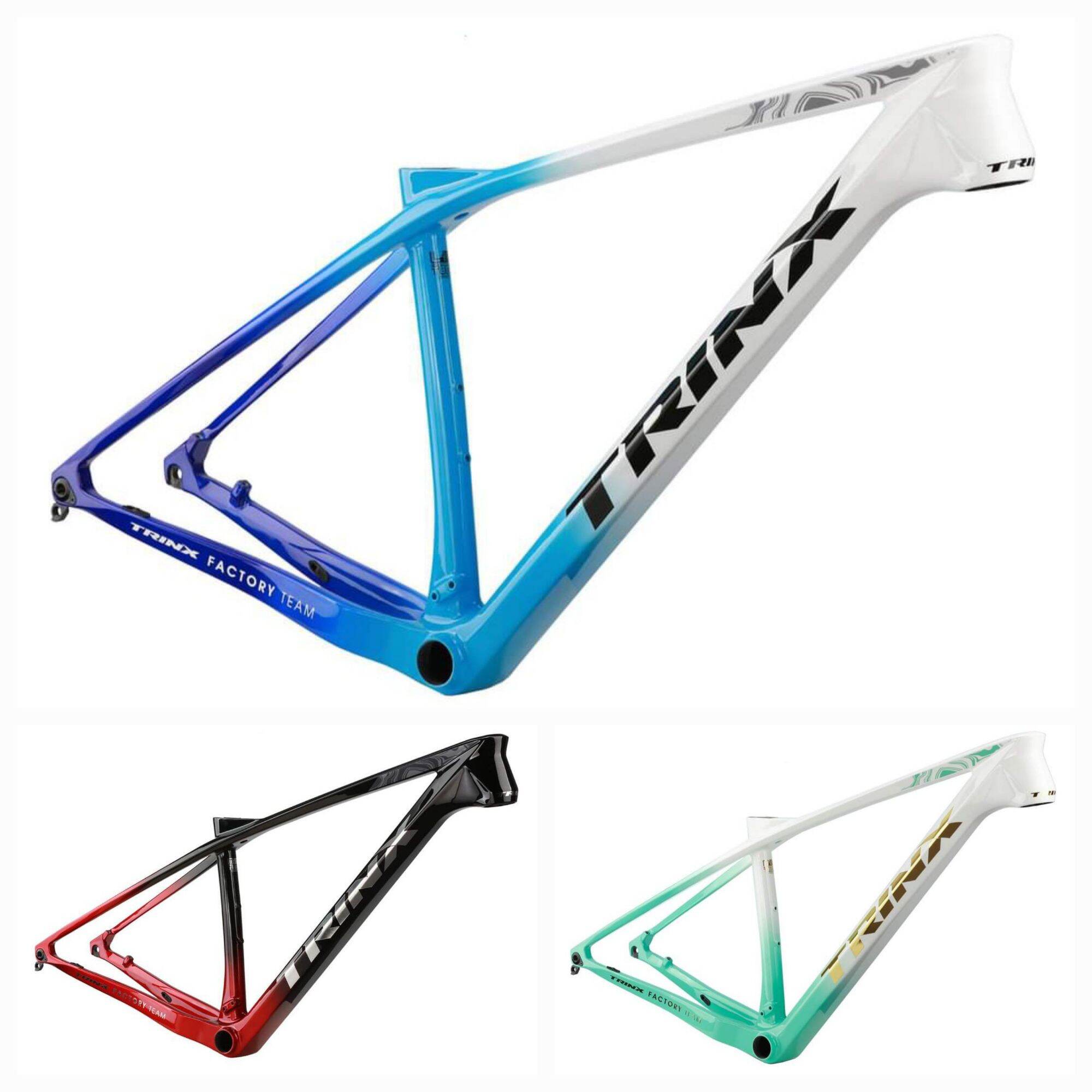 เฟรมเสือภูเขา TRINX รุ่น S1600(New 2023) คาร์บอน T800 แบบ HARDTAIL สำหรับล้อ 29" ราคา 14,600 บาท*ส่งฟรี