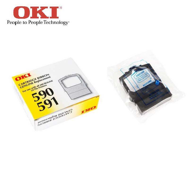 ตลับผ้าหมึก OKI 590/591 ของแท้ 💯% 🔥🔥ลดล้างสต๊อก🔥🔥 ราคาพิเศษ ราคา 190 บาท*ส่งฟรี