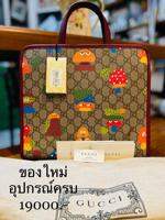 New Gucci Woodland Tote Bag ป้ายห้อย Size: 11.2″W x 9.8″H x 4.3″D ของใหม่นะคะ อุปกรณ์ถุงผ้า carebook caed  ครบ set  ราคา 19000.-  #ที่ร้านขายแต่ของแท้ #ถ่ายจากสินค้าจริงไม่แต่งภาพ