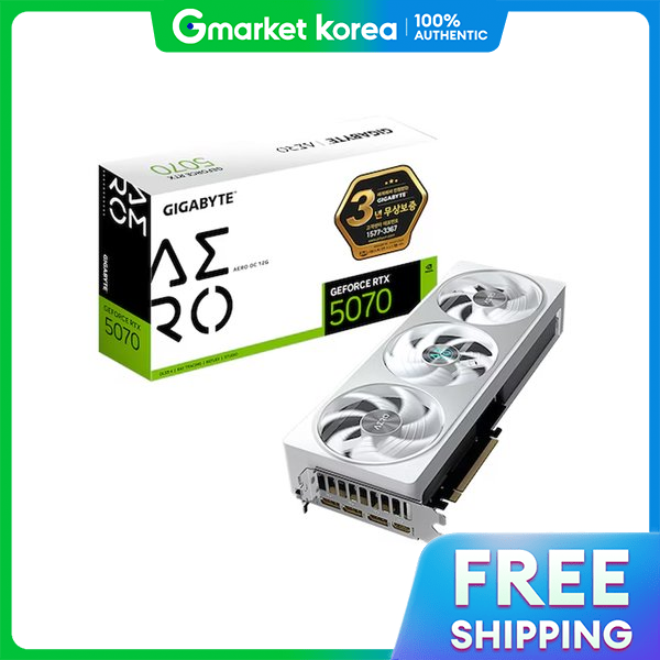 GIGABYTE | Gigabyte Geforce Rtx 5070 Aero Oc D7 12Gb Jchyun ราคา 34,333 บาท*ส่งฟรี