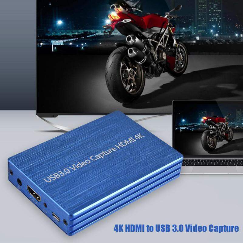 HD 1080P 60fps HDMI Audio Video Capture Card HDMI To USB 3.0 เกมที่ถ่ายทอดสดBroadcastการบันทึกแผ่นMicอินพุต4K Loop Out ราคา  2,709 บาท*ส่งฟรี