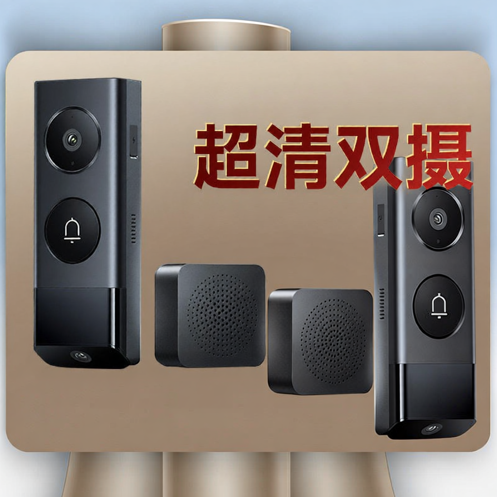 Miui | Smart Doorbell Cat Eye Camera Surveillance ราคา 2,547 บาท*ส่งฟรี