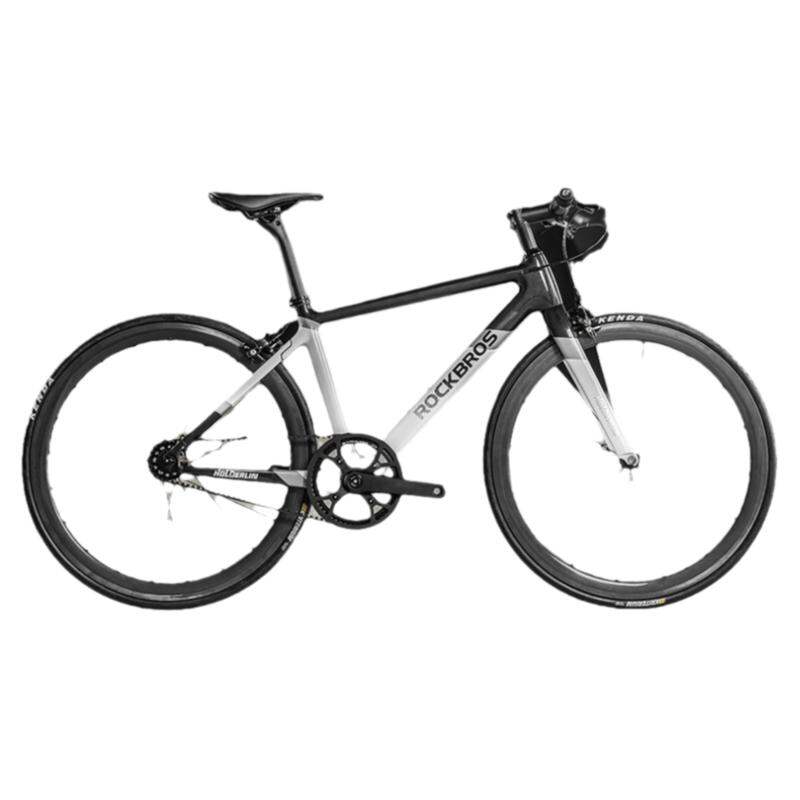 RockBros | Urban Recreational V-Brake Single-Speed Flat Bar Road Bike Carbon Fiber ราคา 74,643 บาท*ส่งฟรี