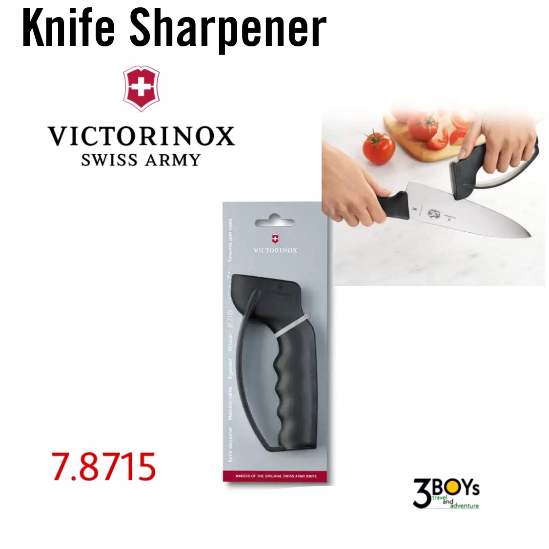 Victorinox 7.8715 Hand Held Knife Sharpener