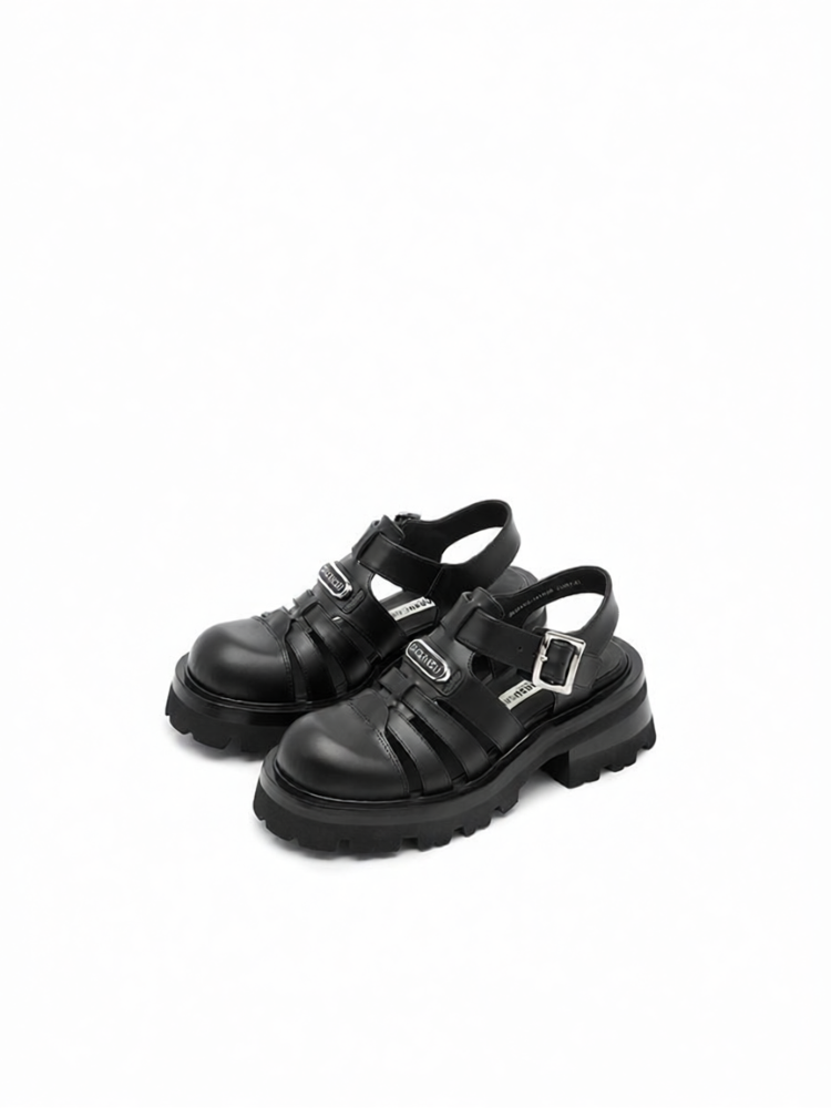 Summer Retro Height-increasing Roman Thick Sole Sandals for Women ราคา 8,690 บาท*ส่งฟรี