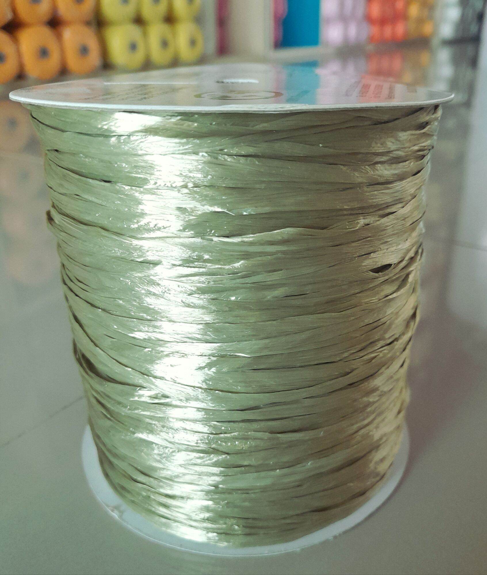 ไหม Raffia rayon 250ม. ใช้ถัก มีมากกว่า50สี | Lazada.co.th