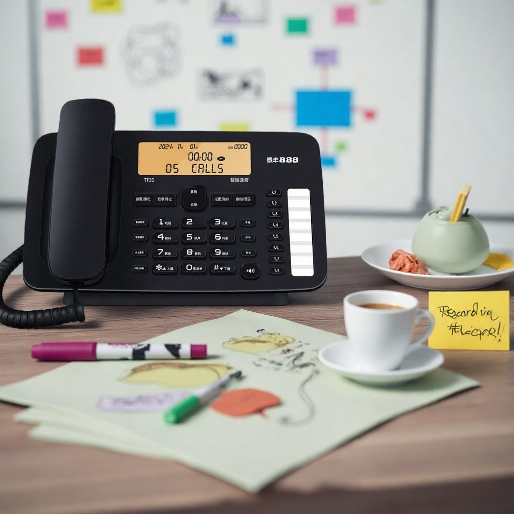 TAIFENG888 | Automatic Recording Hands-free Telephone ราคา 1,859 บาท*ส่งฟรี