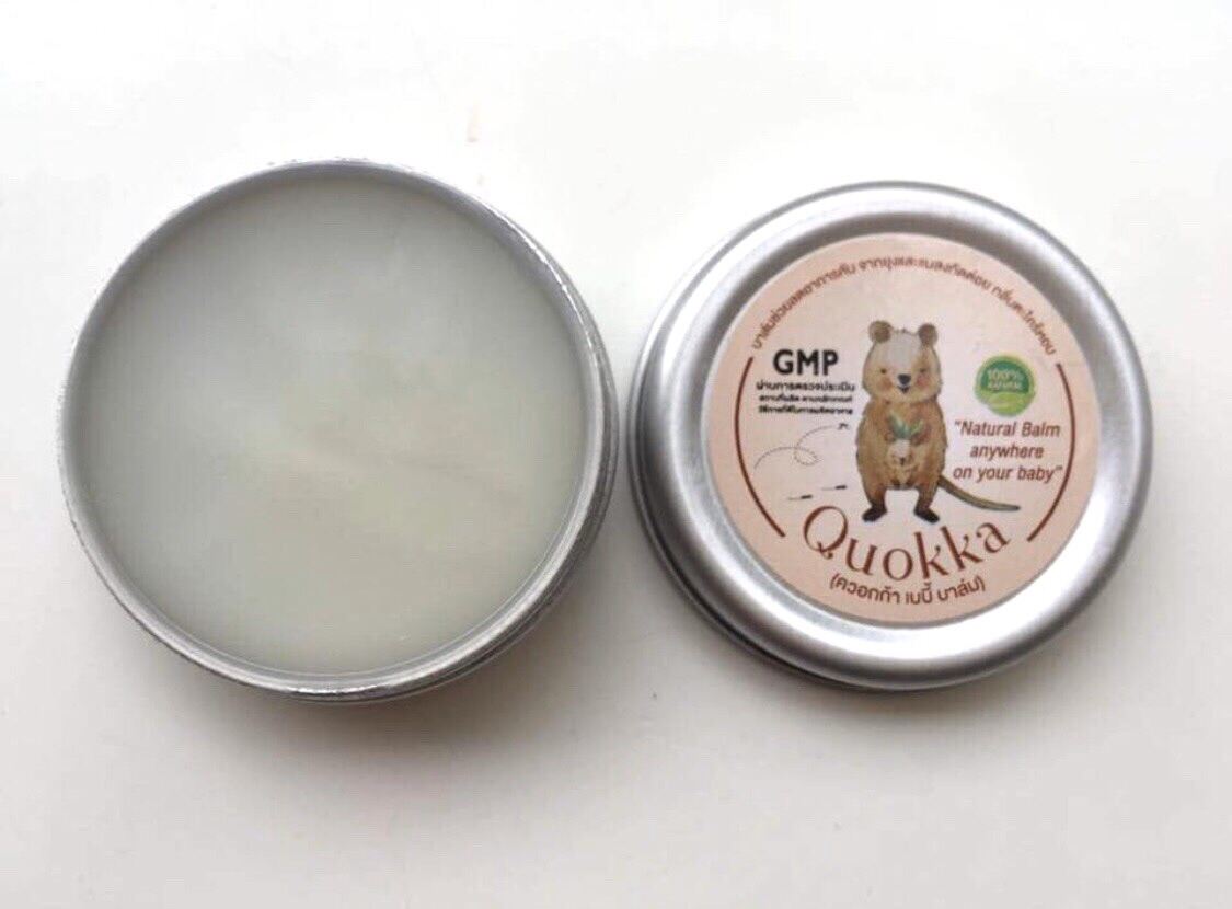 Quokka herb balm บาล์มสมุนไพร บาล์ม ควอกก้า